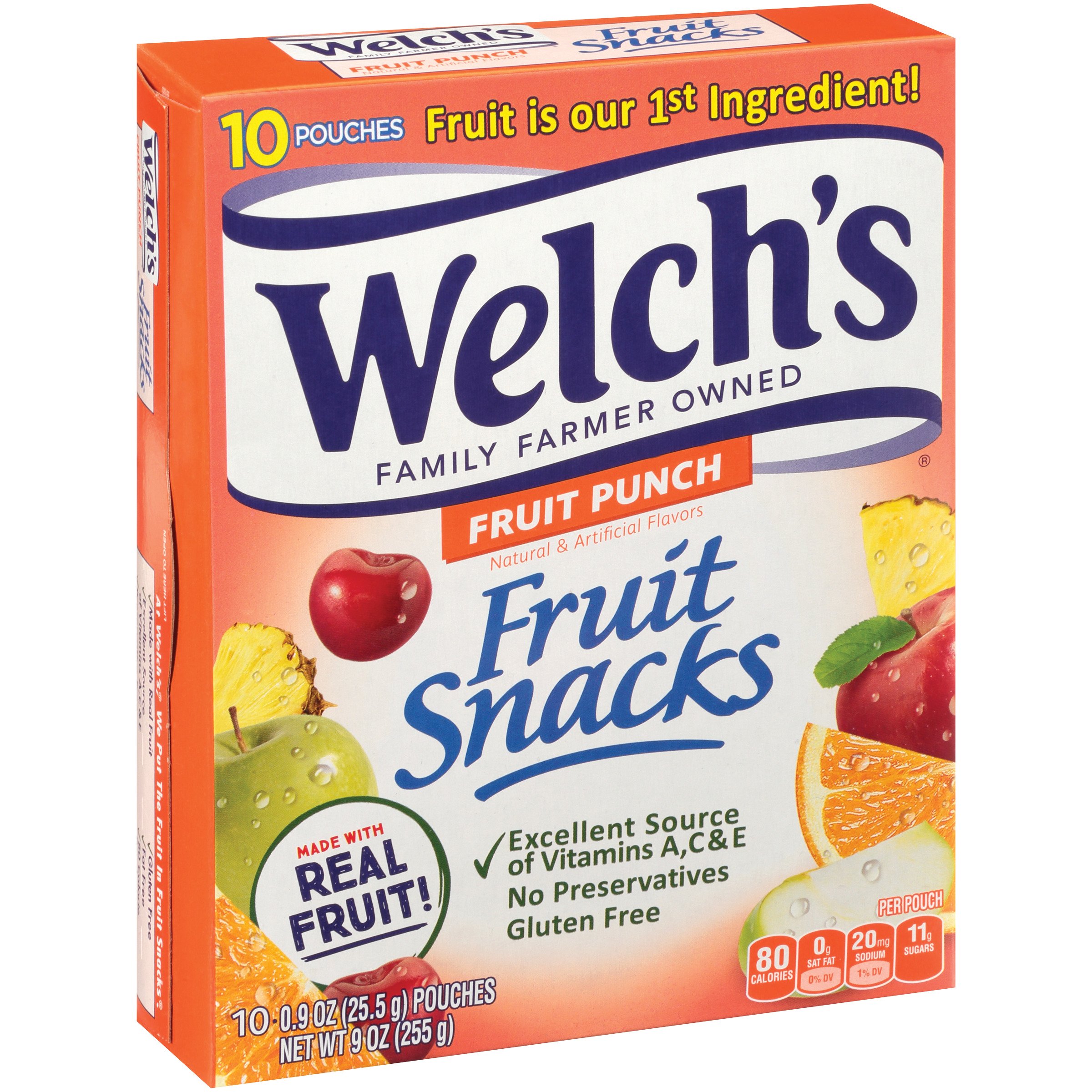 dog ate welch's fruit snacks