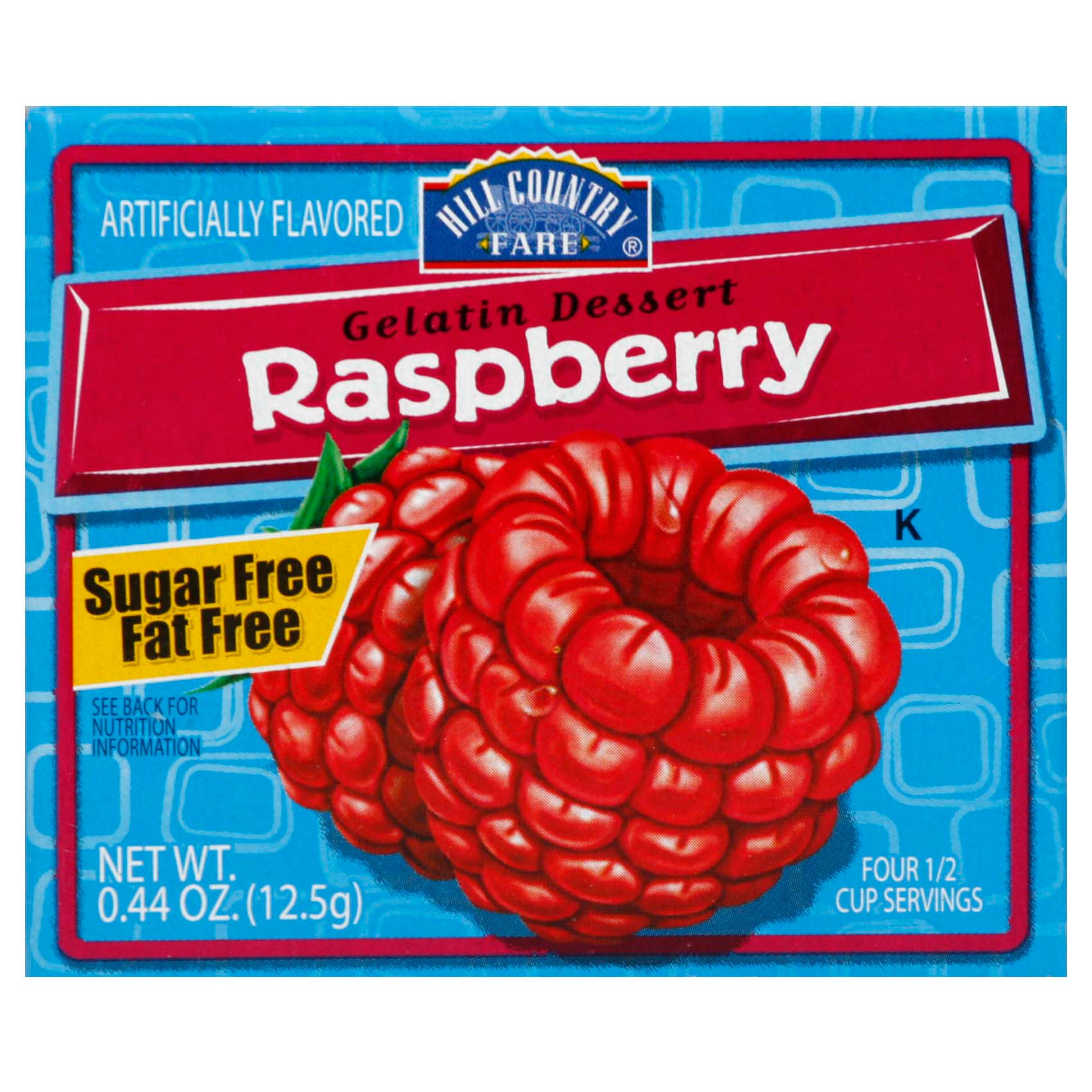 Hill Country Fare Sugar Free Raspberry Gelatin Dessert Mix Shop