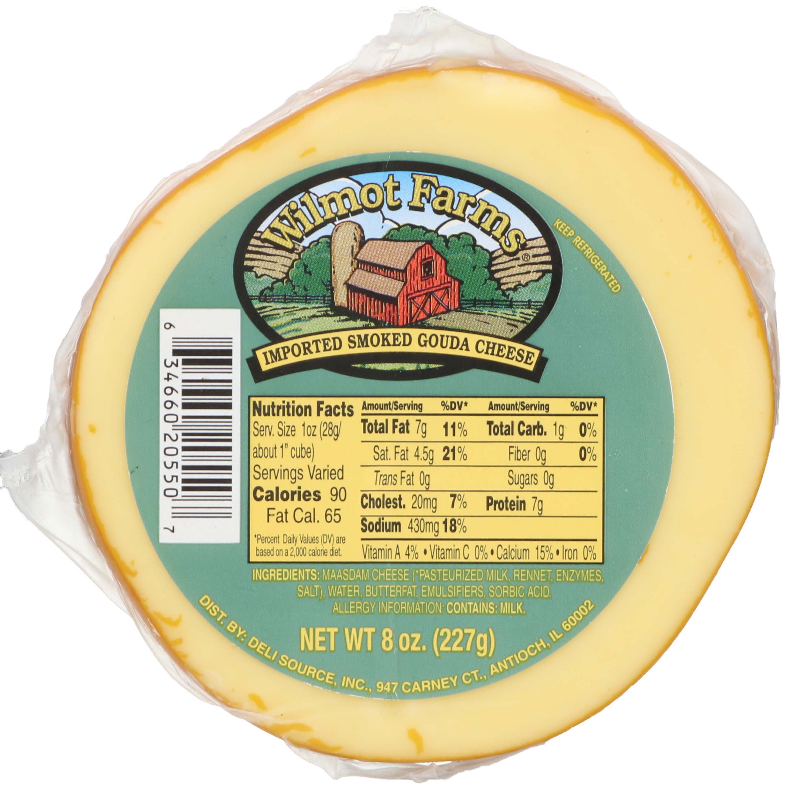 Wilmot Farms Imported Smoked Gouda Chunk Shop Cheese at HEB