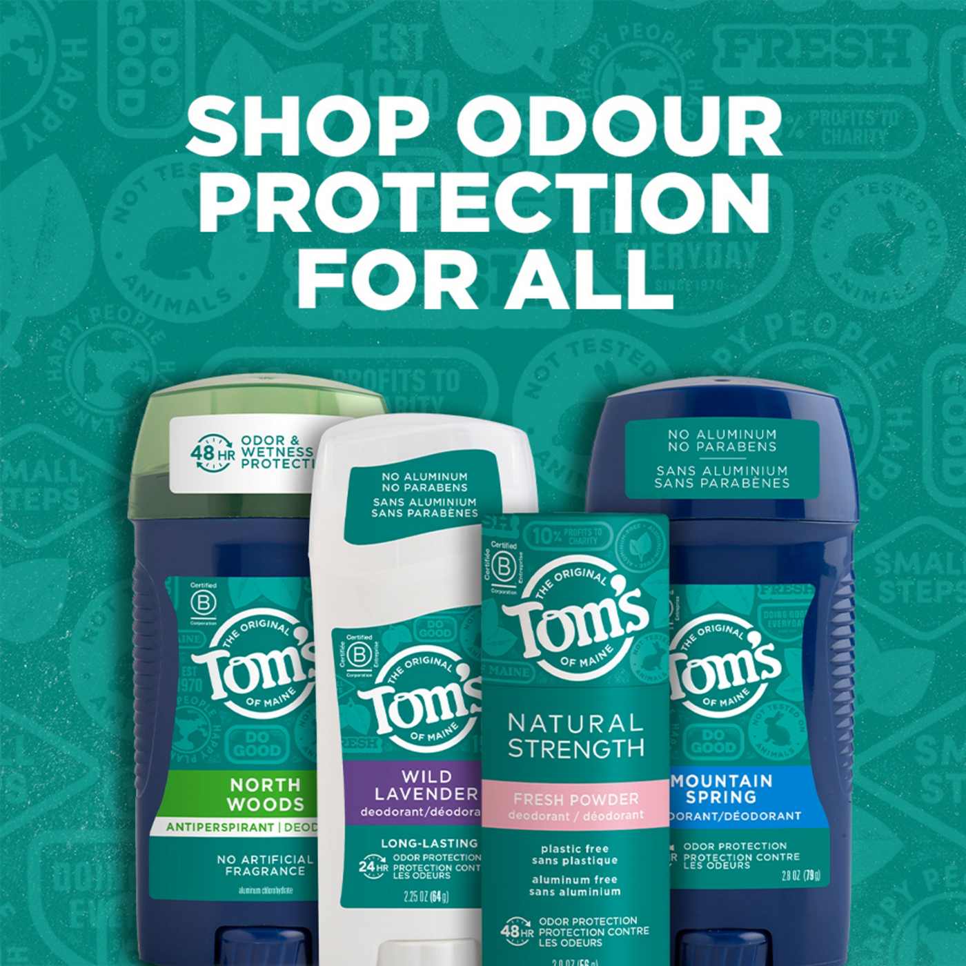 Tom's of Maine Long Lasting Unscented Deodorant; image 8 of 9