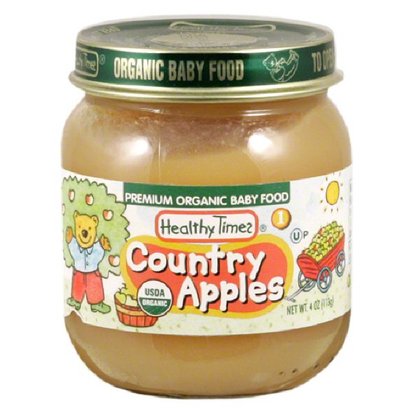 Healthy Times Stage 1 Baby Food - Country Apples - Shop Baby food at H-E-B