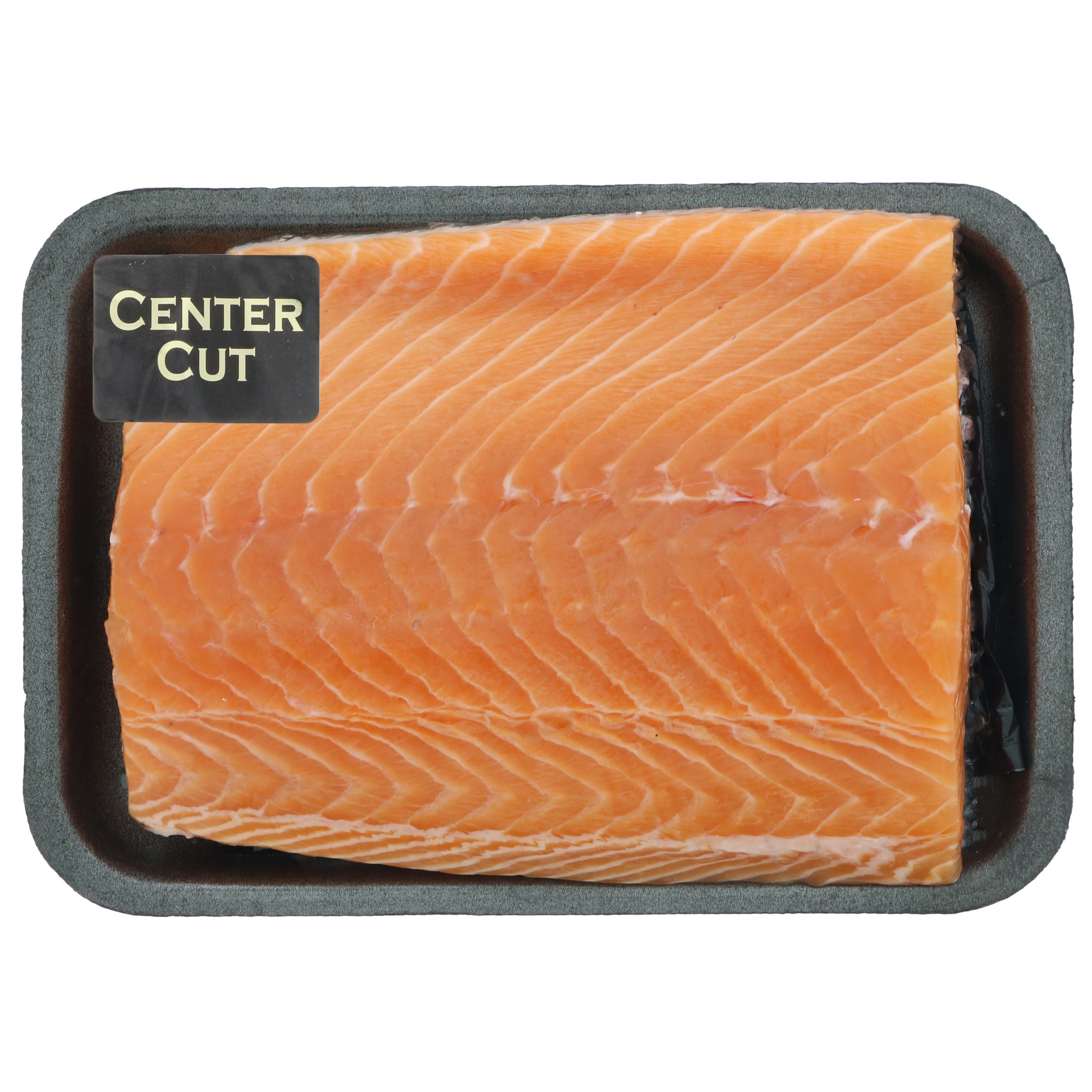 Fresh Atlantic Salmon Center Cut Tray Pack Farm Raised Shop