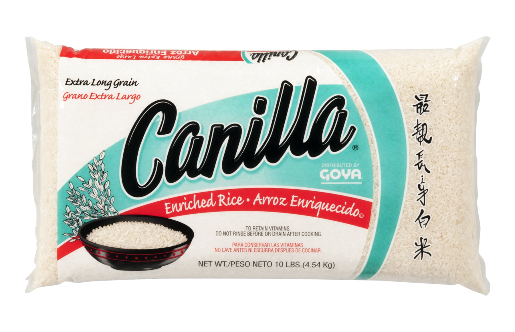 Goya Canilla Extra Long Grain Enriched Rice Shop Rice & grains at HEB