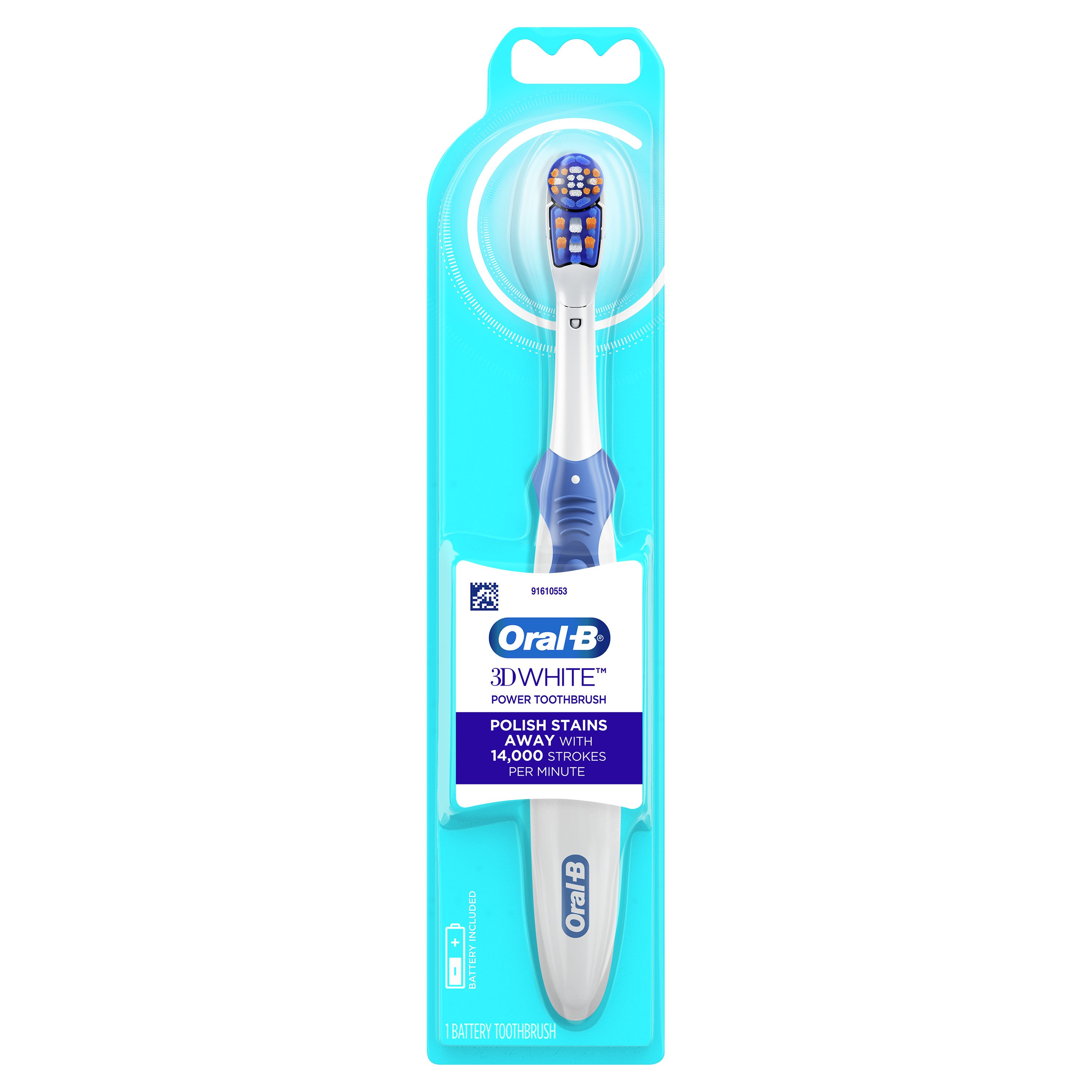 OralB 3D White Battery Powered Toothbrush Shop Toothbrushes at HEB