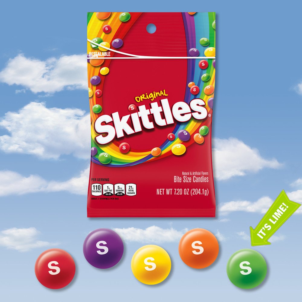 Skittles Smoothies Chewy Candy - Sharing Size - Shop Candy at H-E-B
