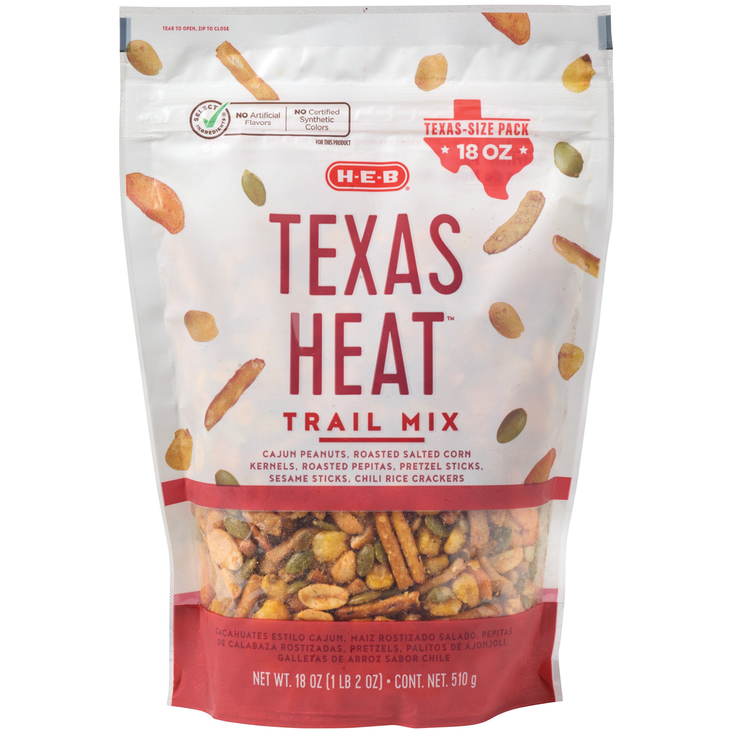 H-E-B Texas Heat Trail Mix - Texas-Size Pack - Shop Trail Mix At H-E-B