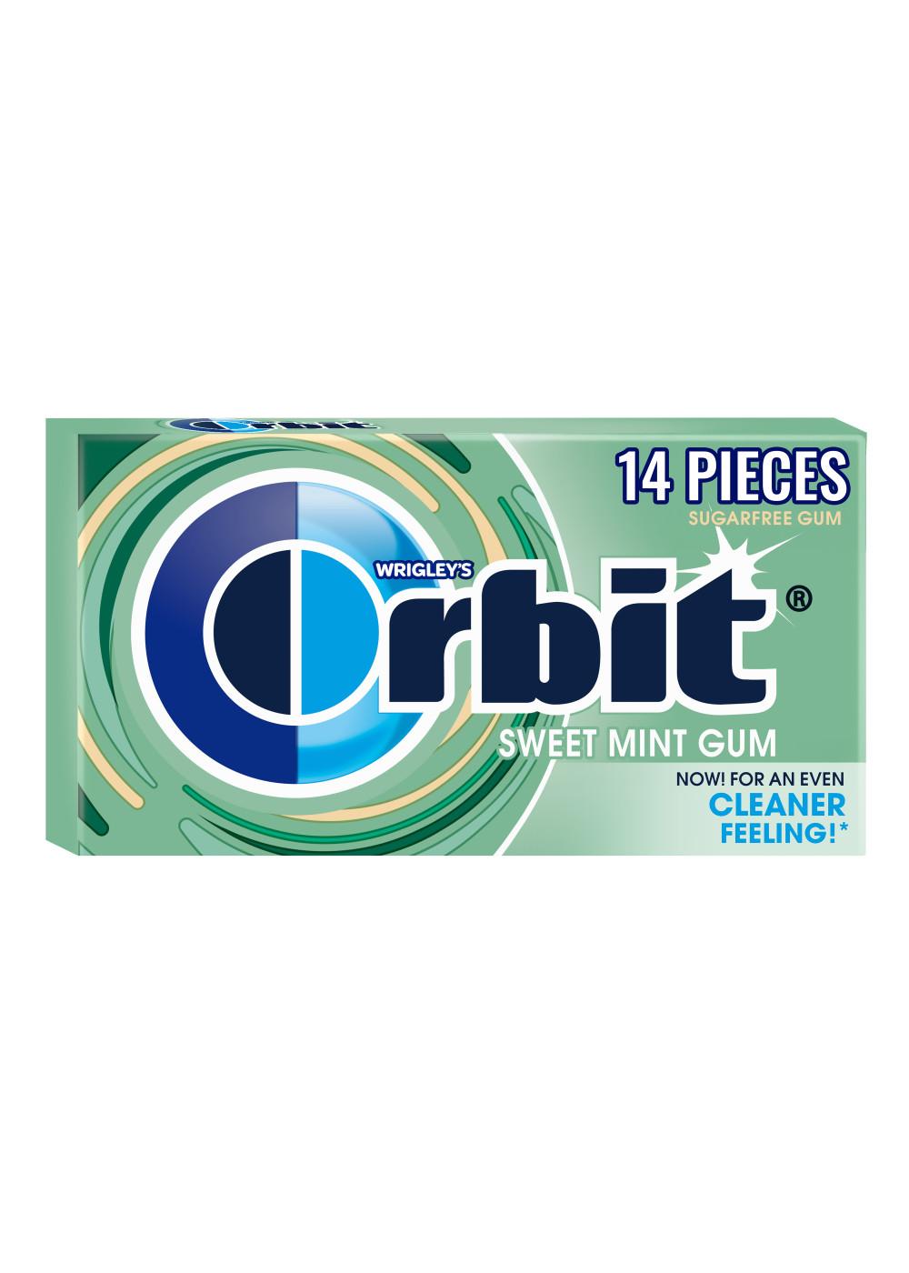 Orbit Sweet Mint Sugar Free Chewing Gum; image 1 of 6