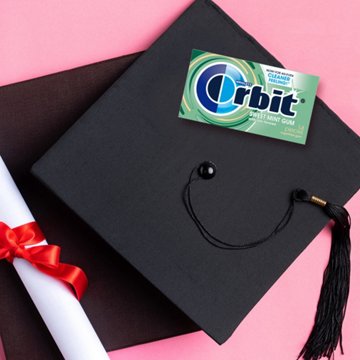 Orbit Sweet Mint Sugar Free Chewing Gum, 3 pk, 42 pc