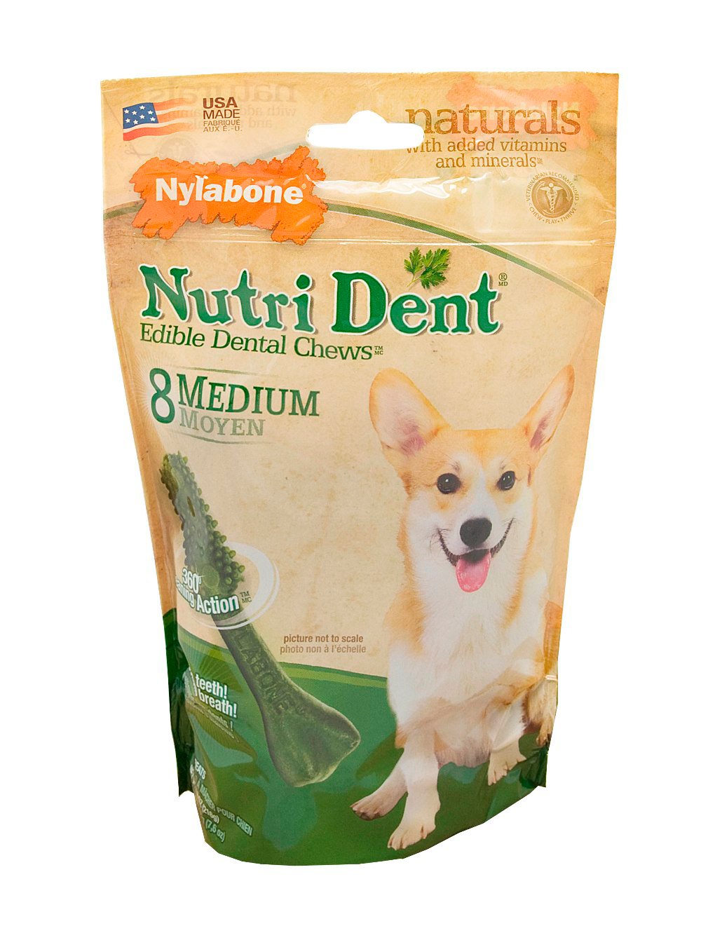 Nylabone Nutri Dent Medium Nutritious Edible Dental Chews Shop Dental Treats at HEB