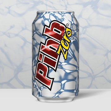 Pibb Zero Sugar Free Soda 12 oz Cans