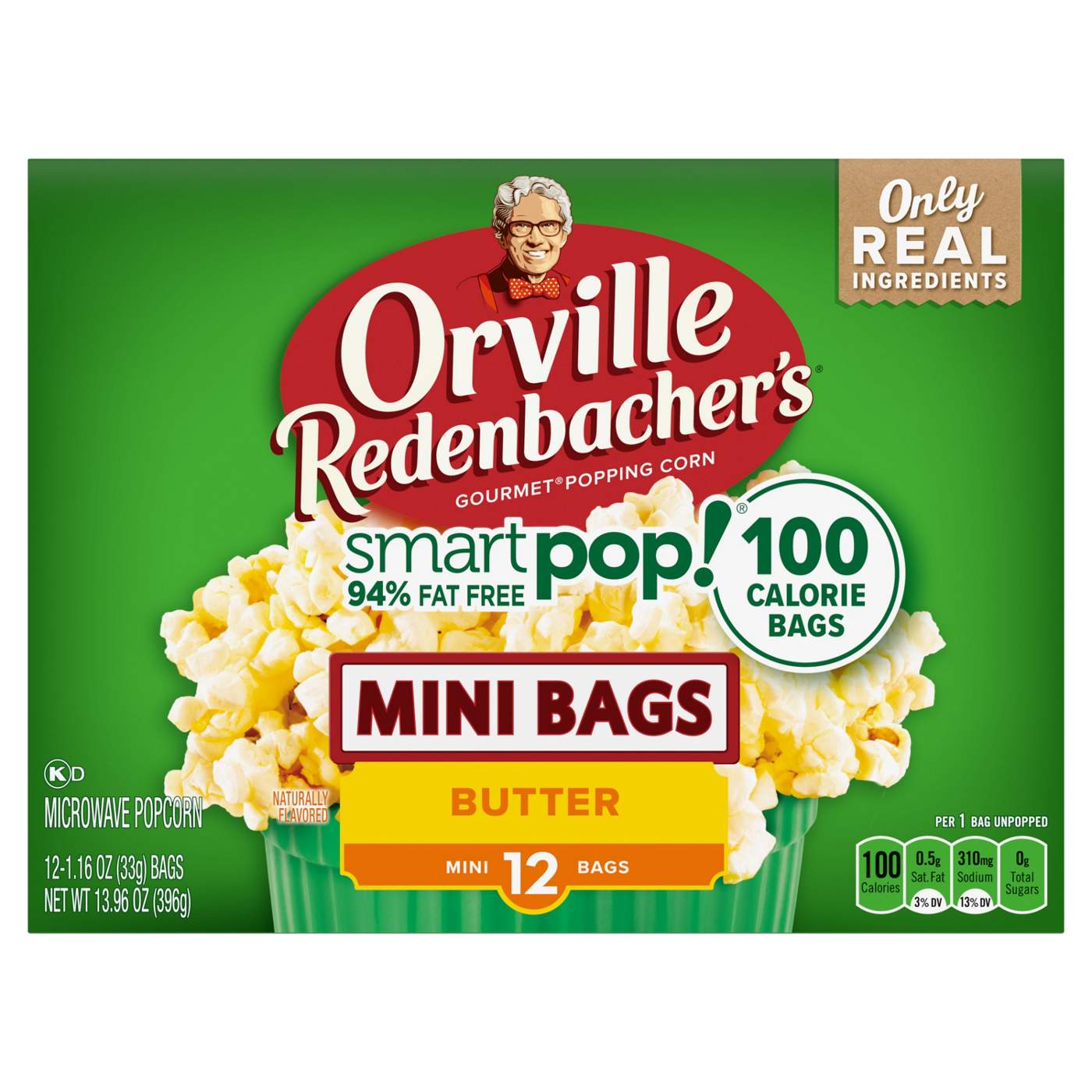 Orville Redenbacher's SmartPop! Butter Microwave Popcorn; image 6 of 7