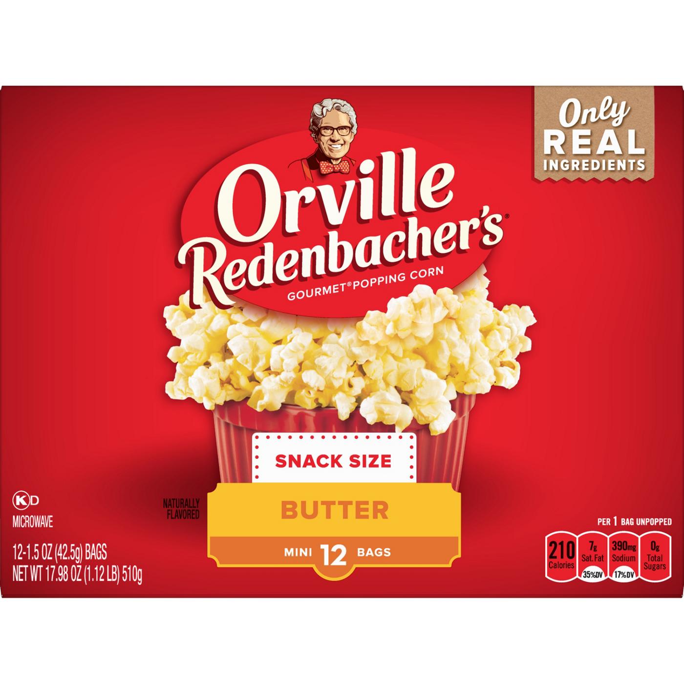 Orville Redenbacher's Butter Microwave Popcorn; image 4 of 7