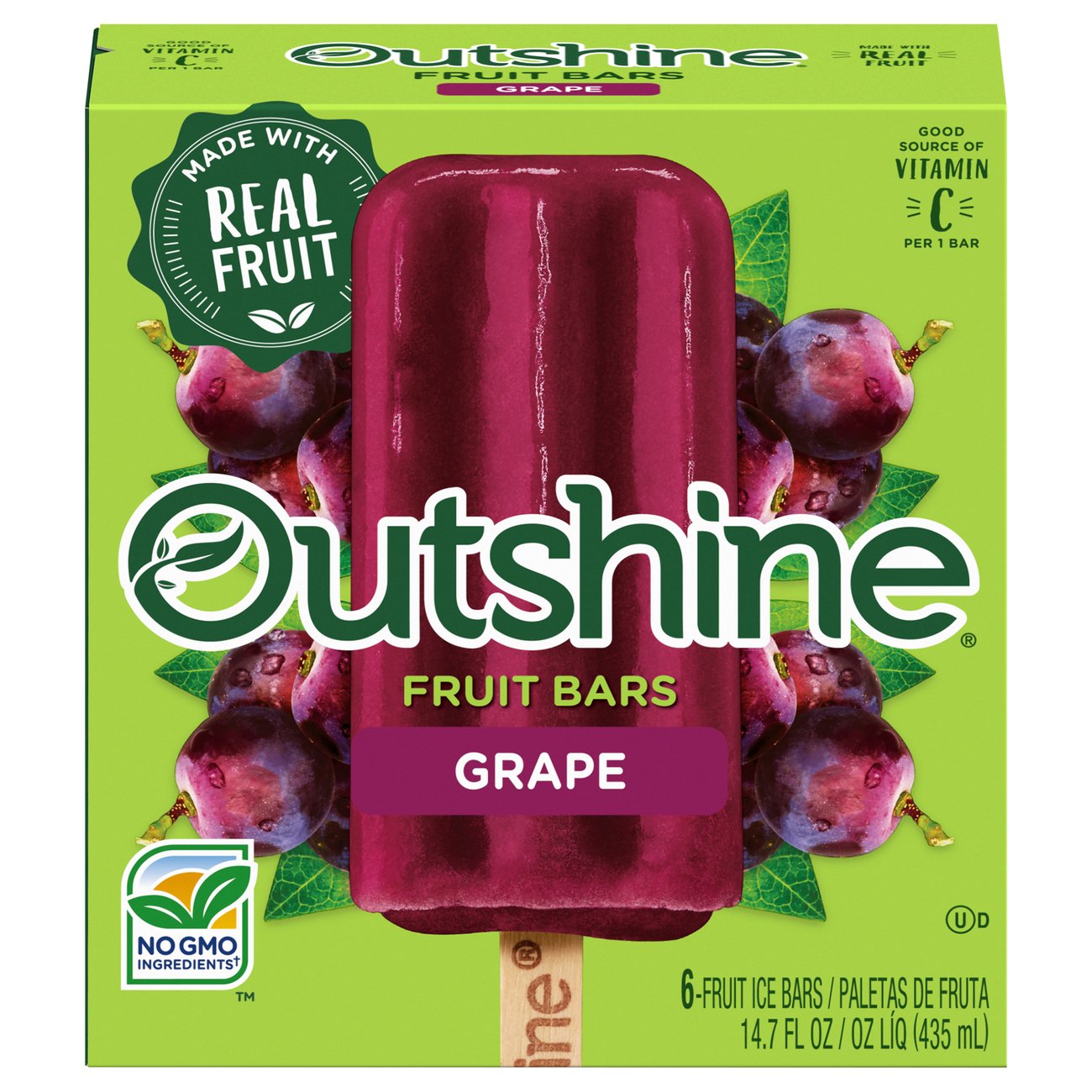 Nestle Outshine Gape Fruit Ice Bars Shop Bars & Pops at HEB