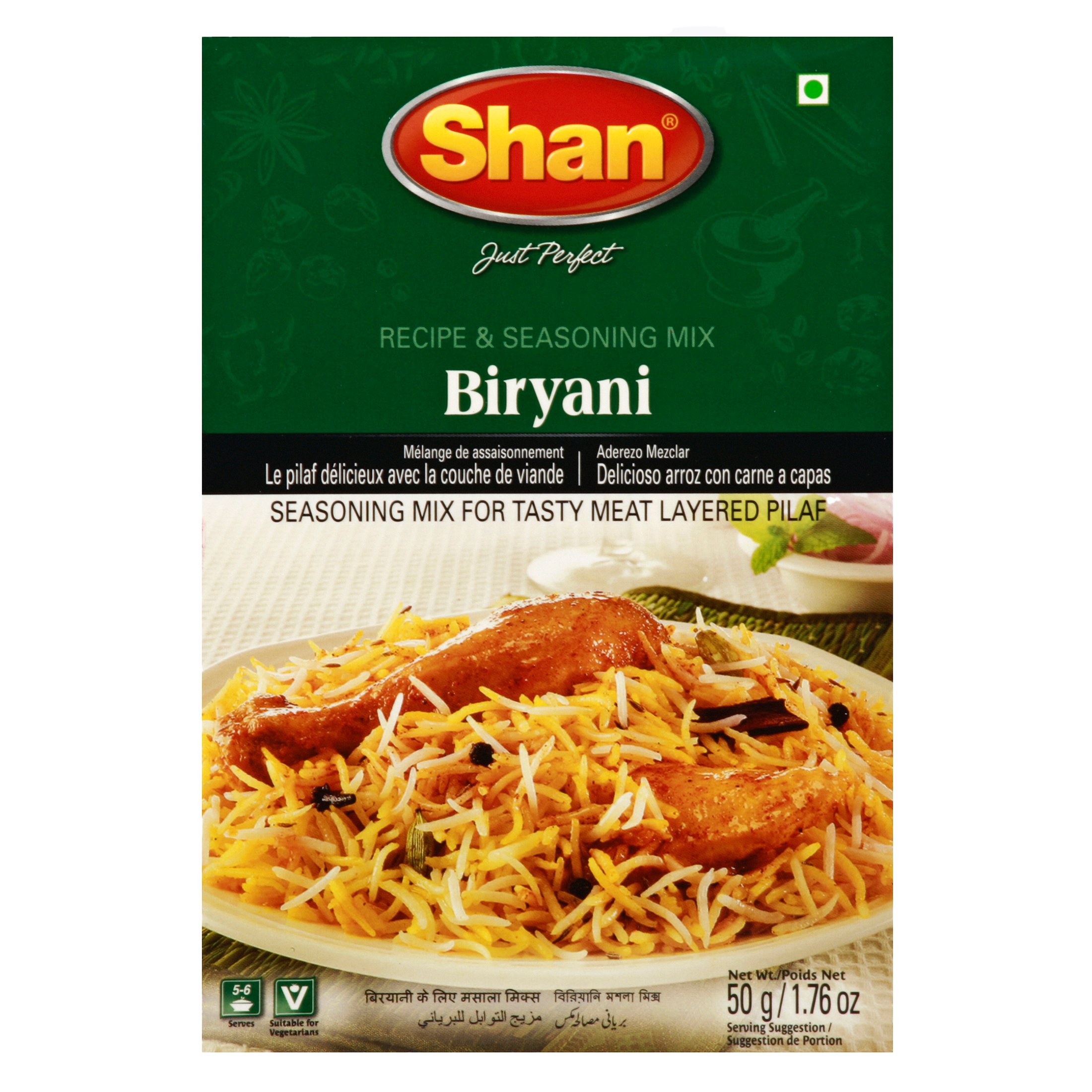 Shan Biryani Seasoning Mix Shop Spice Mixes at HEB