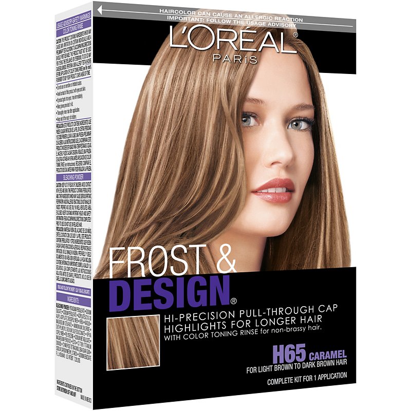 L'Oréal Paris Frost and Design Cap Hair Highlights, H65 Caramel - Shop Hair  Care at H-E-B