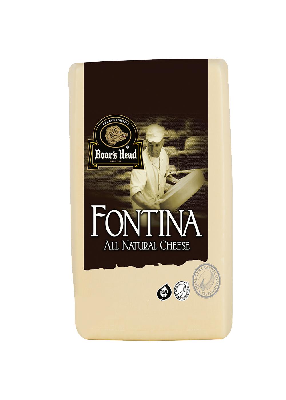 Boar's Head Fontina Cheese, Custom Sliced; image 1 of 2