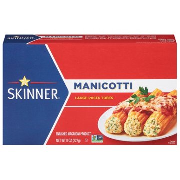 Skinner Manicotti, 8 oz