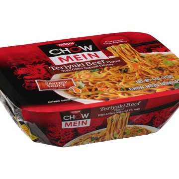 Nissin Chow Mein Teriyaki Beef Flavor Noodles, 4 oz