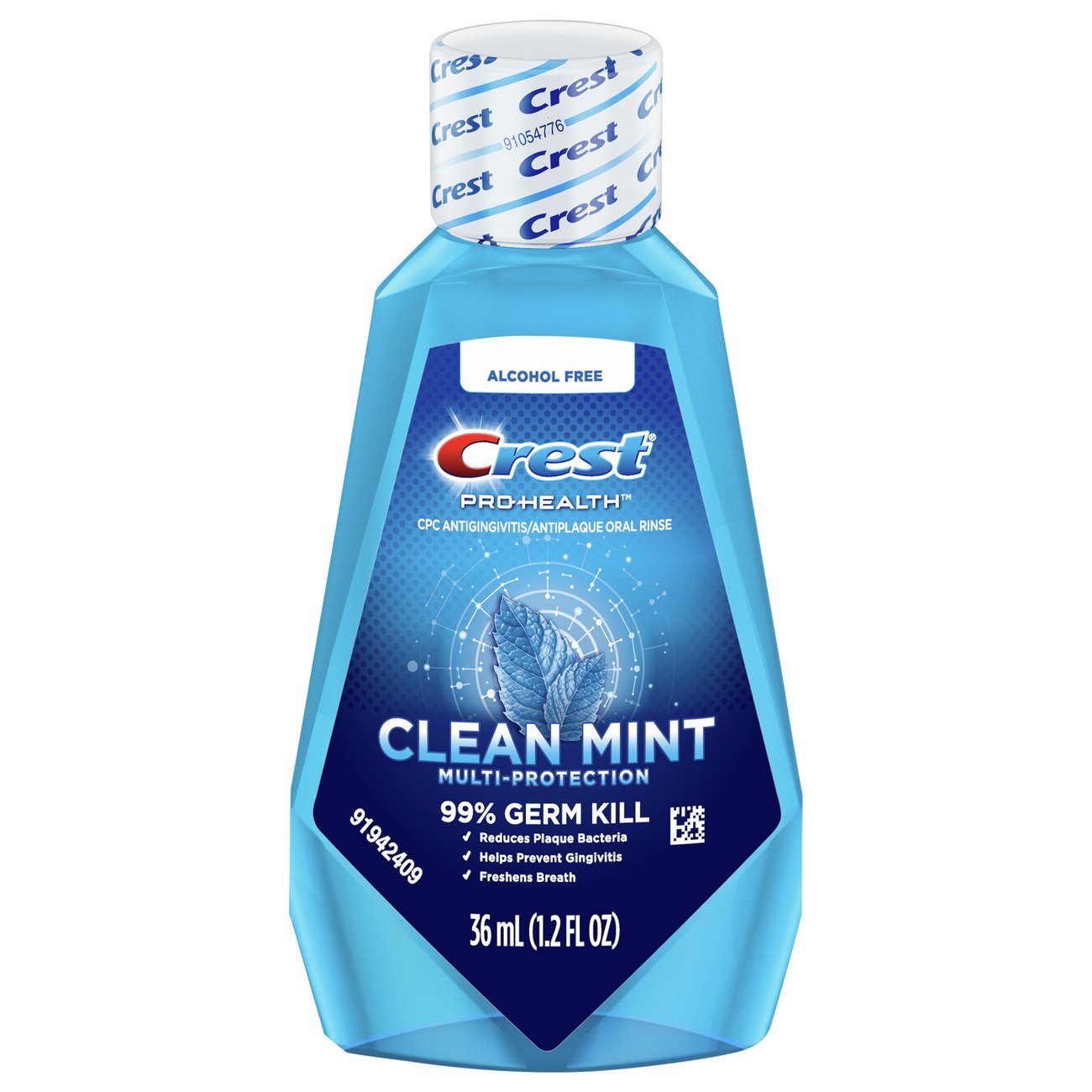 Crest Pro Health Clean Mint Mouthwash Travel Size Shop Mouthwash at