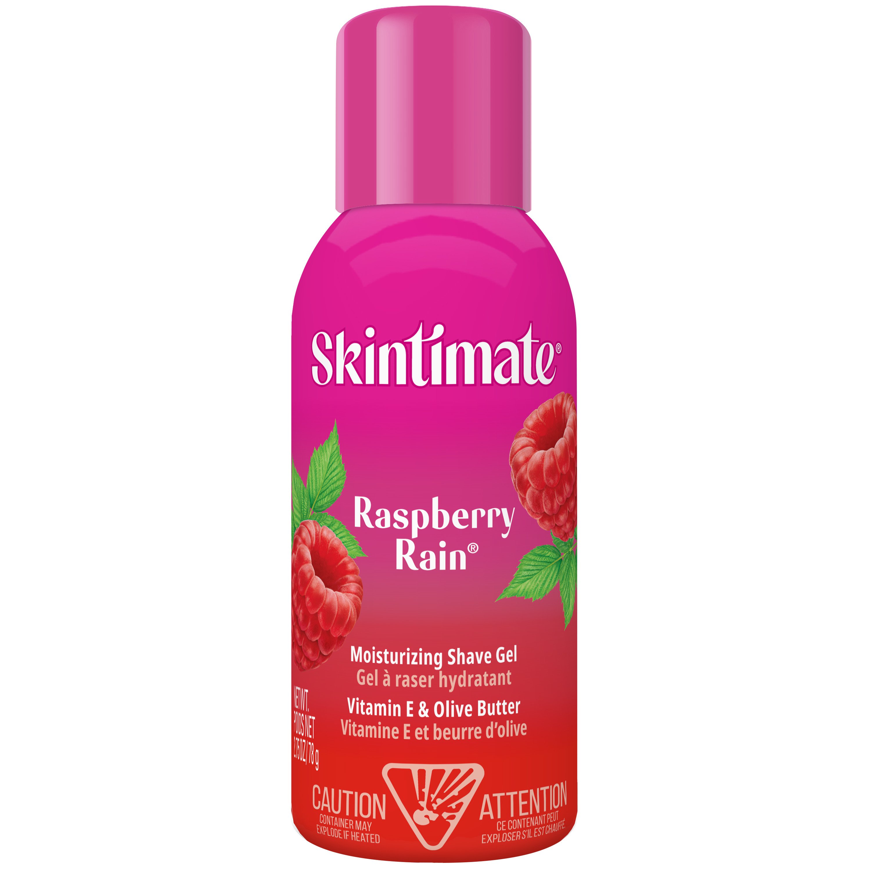 Skintimate Travel Size Signature Scents Raspberry Rain Moisturizing