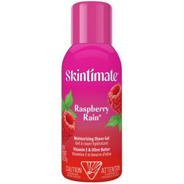 Skintimate Travel Size Moisturizing Shave Gel - Raspberry Rain, 2.75 oz