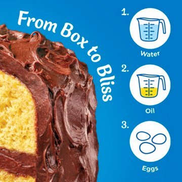Pillsbury Moist Supreme Yellow Cake Mix, 15.3 oz