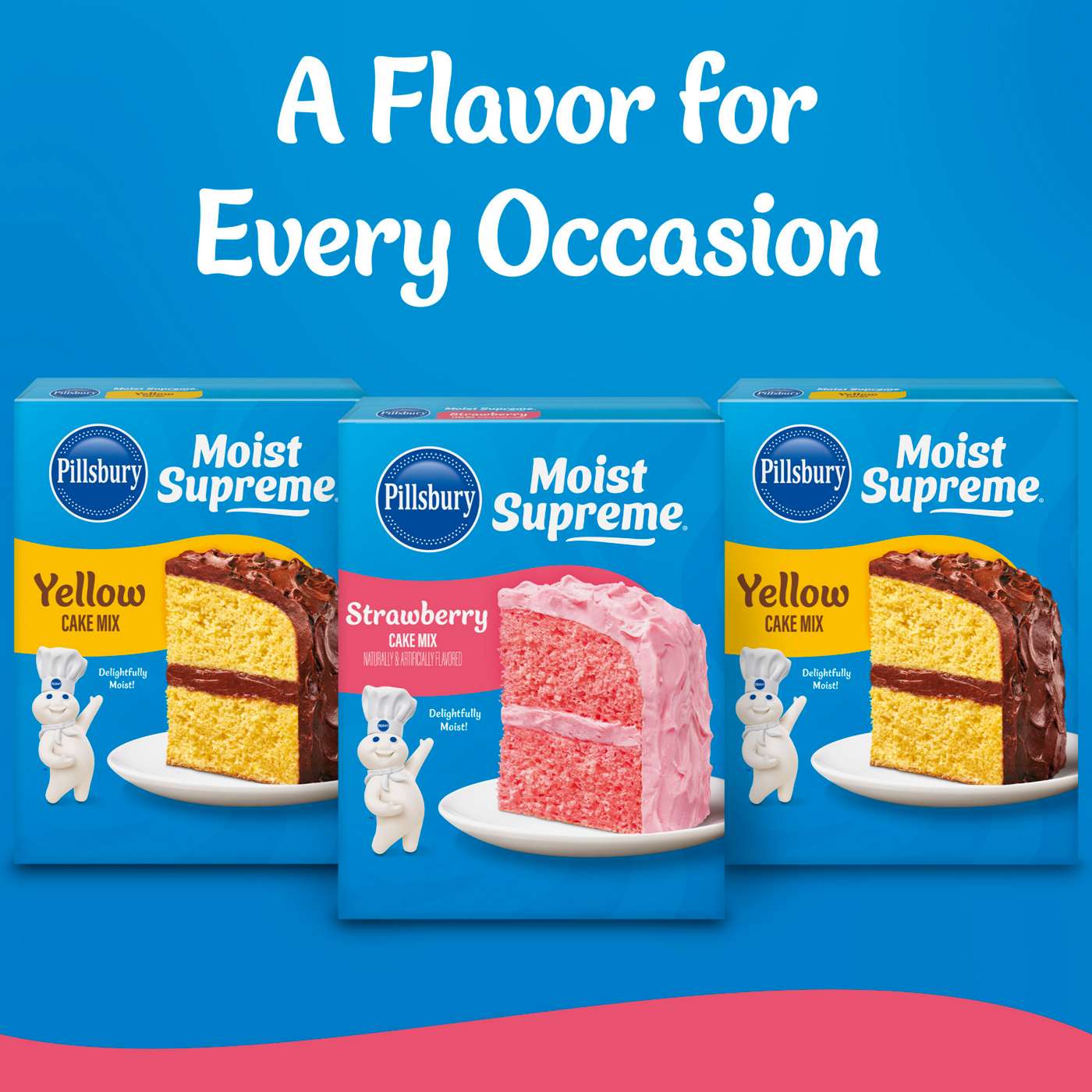 Pillsbury Moist Supreme Strawberry Cake Mix; image 8 of 10