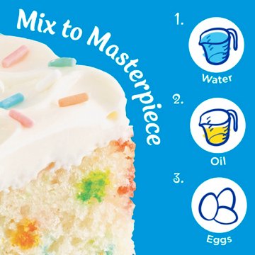 Pillsbury Funfetti Cake Mix with Candy Bits, 15.3 oz