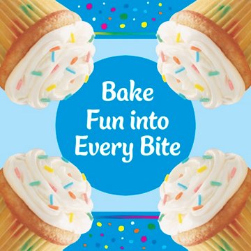 Pillsbury Funfetti Cake Mix with Candy Bits, 15.3 oz