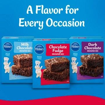 Pillsbury Chocolate Fudge Brownie Mix, 18.4 oz