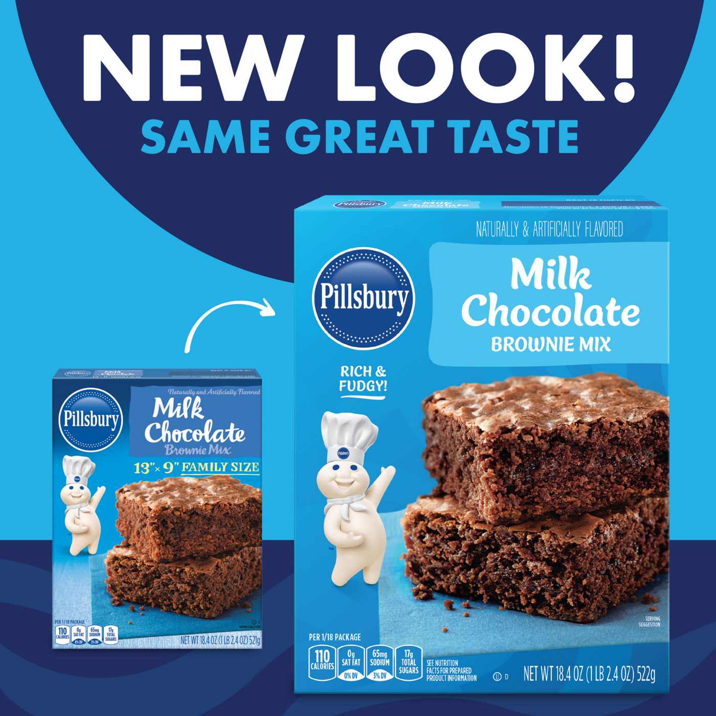 Pillsbury Milk Chocolate Brownie Mix; image 9 of 10