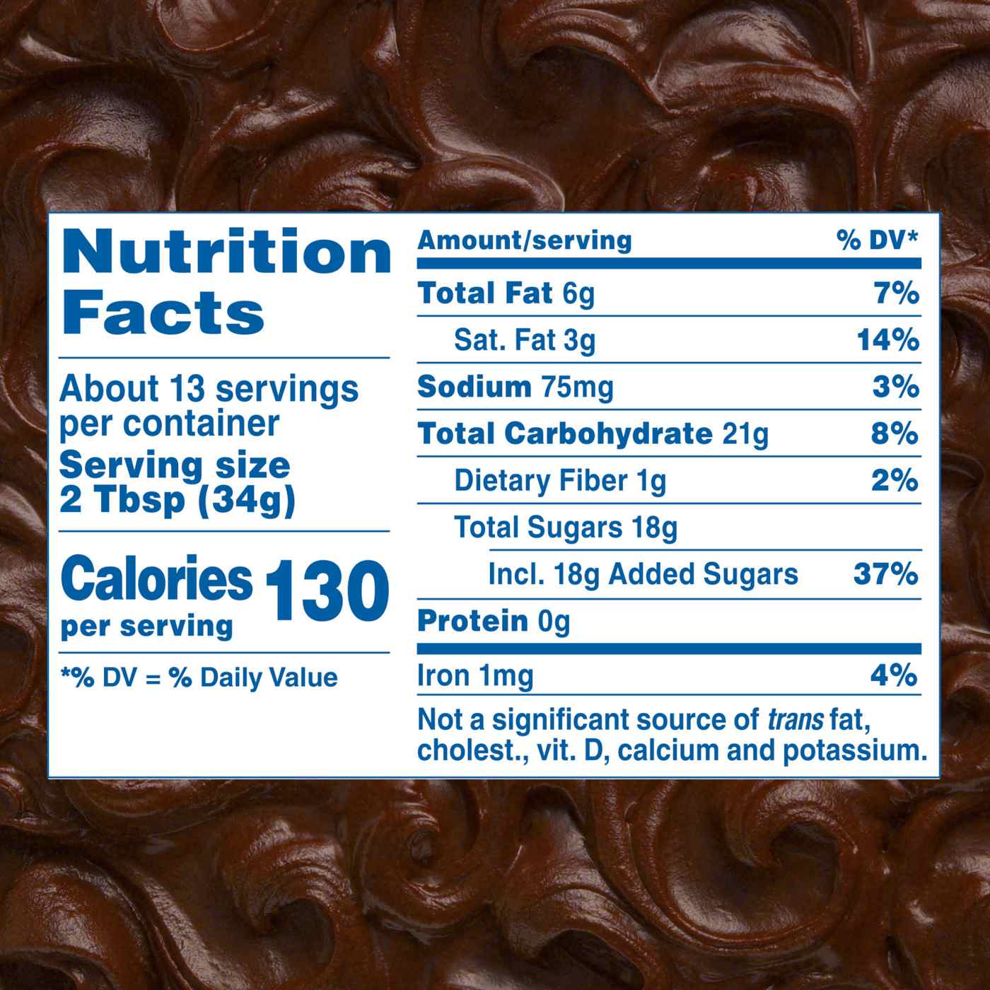 Pillsbury Creamy Supreme Chocolate Fudge Frosting; image 4 of 9