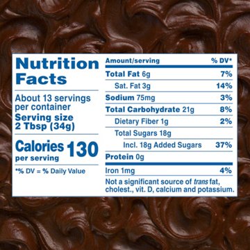 Pillsbury Creamy Supreme Chocolate Fudge Frosting, 16 oz