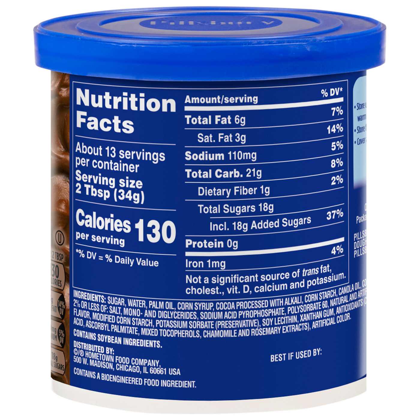 Pillsbury Creamy Supreme Chocolate Fudge Frosting; image 9 of 9