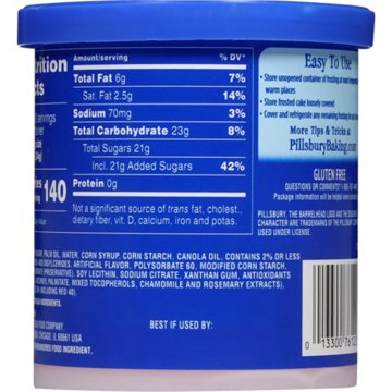 Pillsbury Creamy Supreme Strawberry Frosting, 16 oz