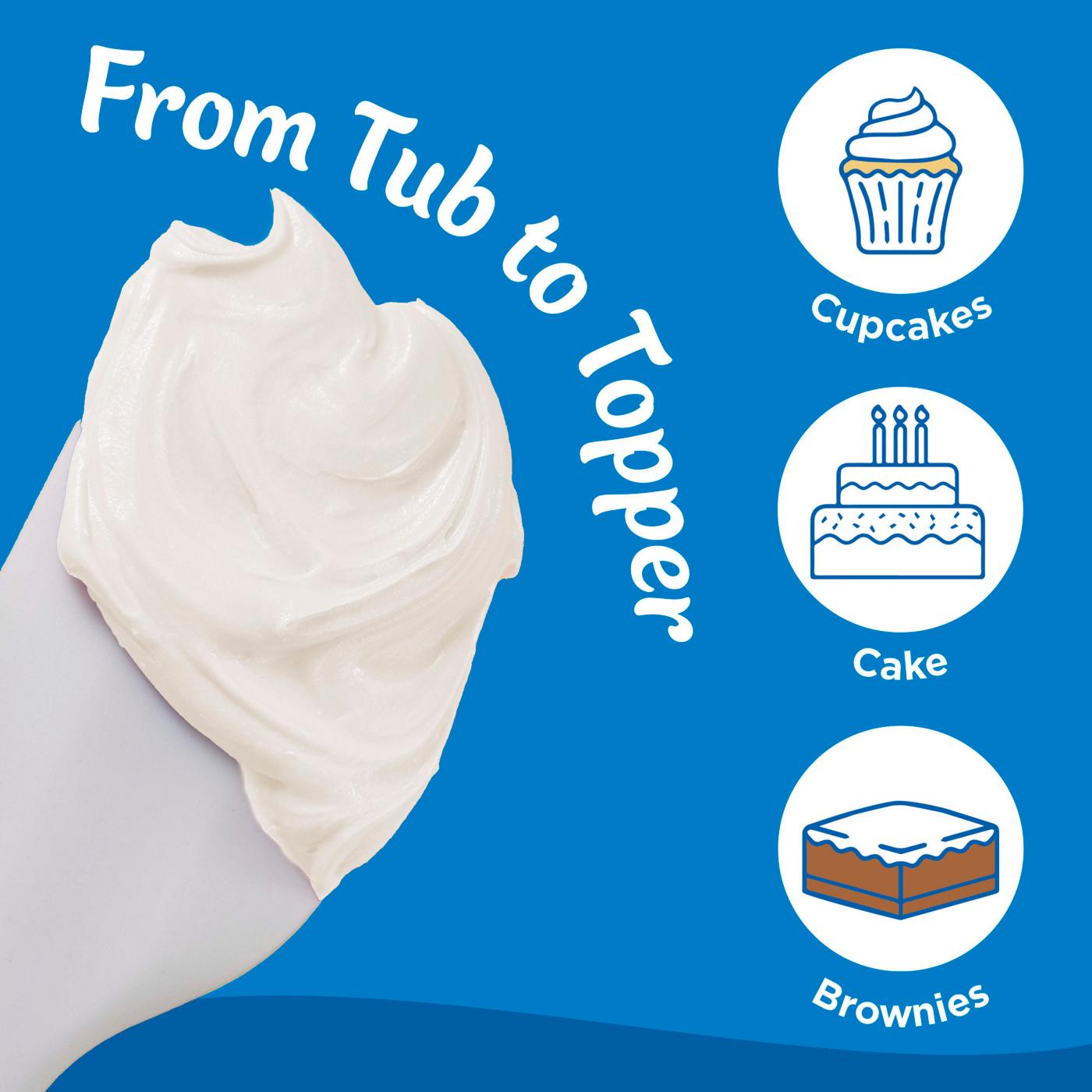 Pillsbury Creamy Supreme White Frosting; image 4 of 10