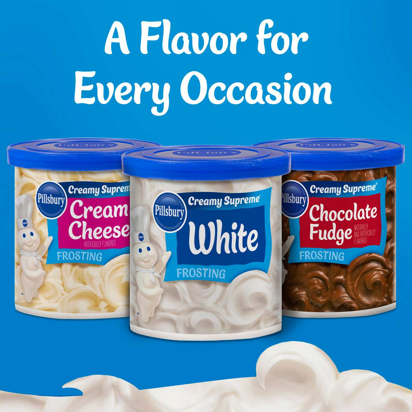 Pillsbury Creamy Supreme White Frosting; image 7 of 10