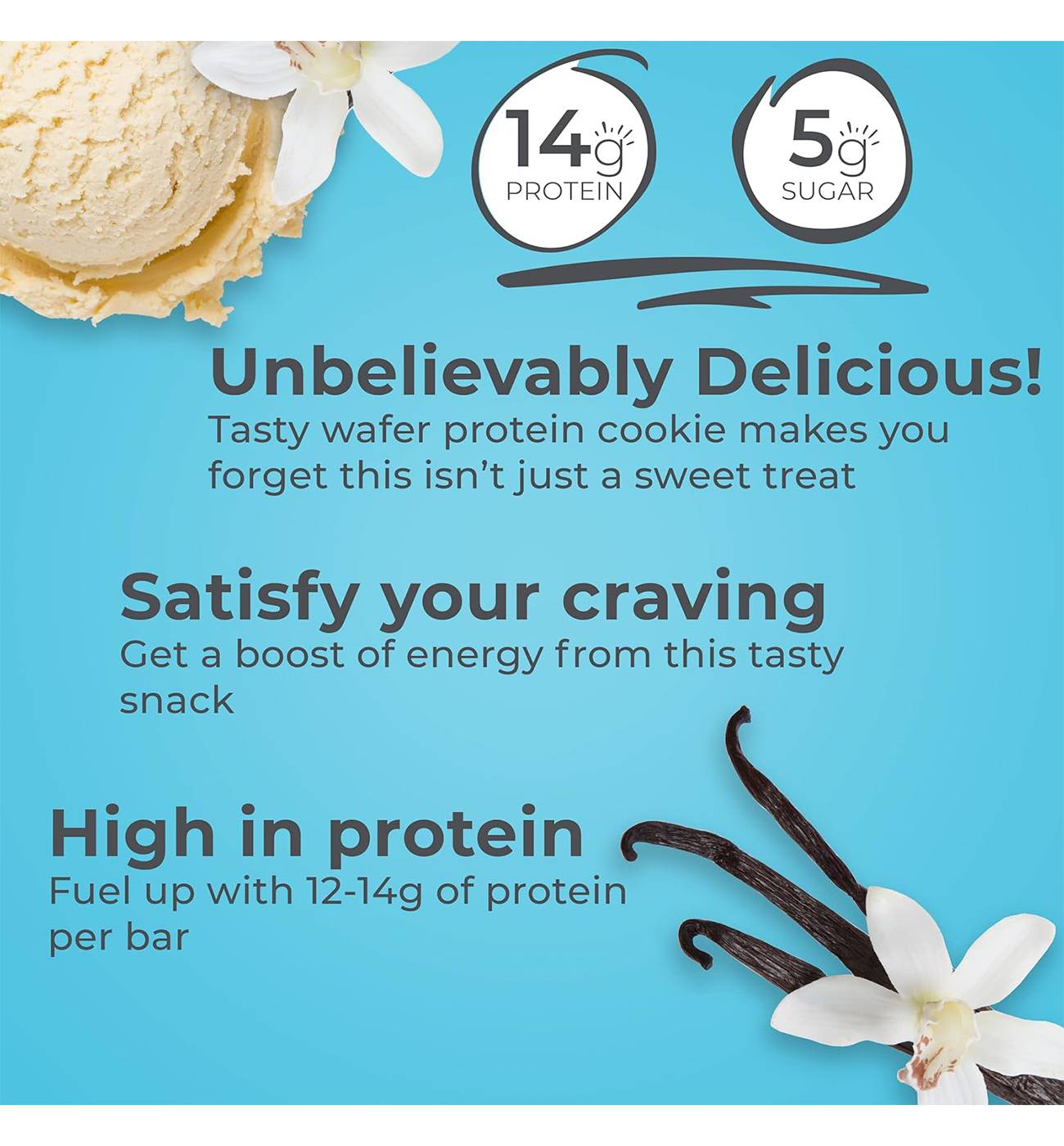 Power Crunch 14g Protein Energy Bar - French Vanilla Crème; image 4 of 6