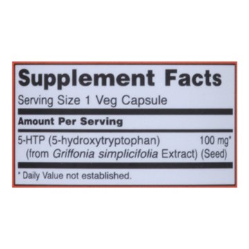 NOW 5-HTP 100mg Capsules