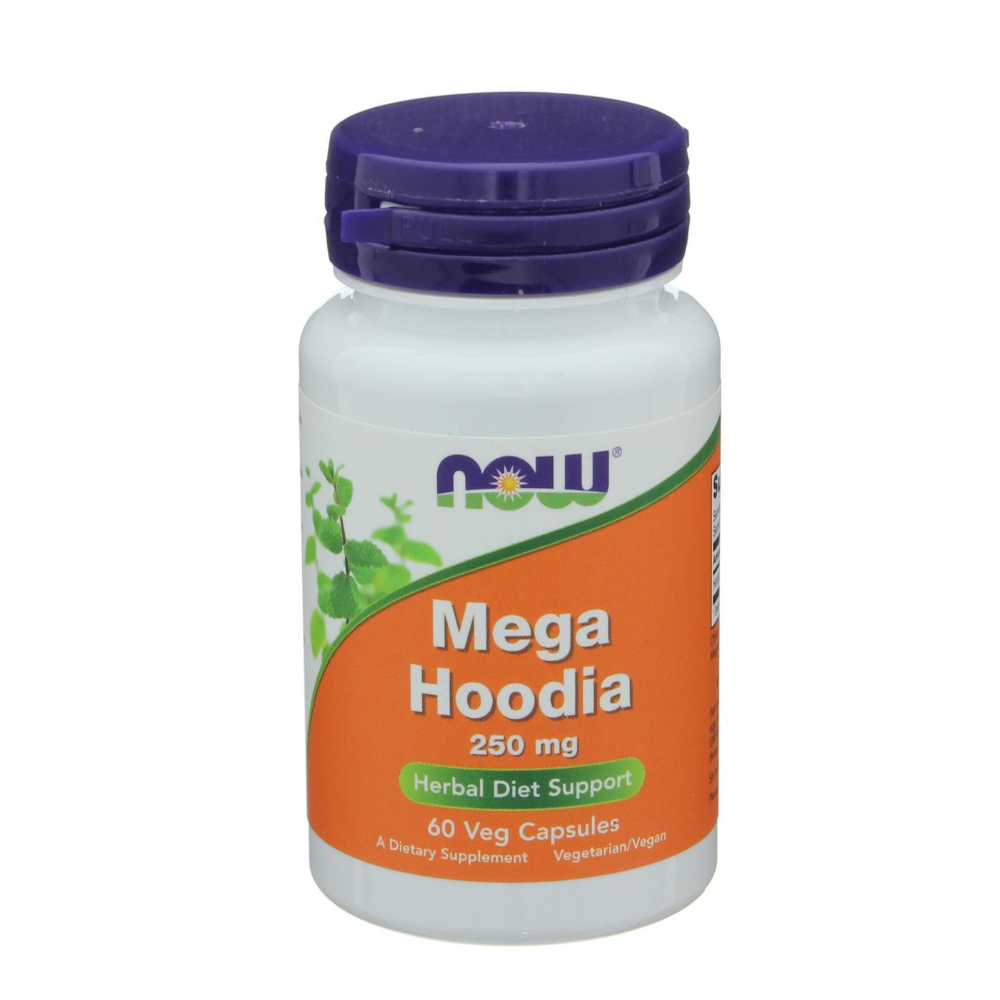 NOW Mega Hoodia 250 mg Veg Capsules; image 1 of 2