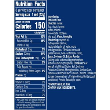 Pillsbury Grands! Big and Buttery Crescent Rolls, 8 ct