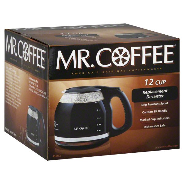 Mr. Coffee Replacement Decanter, 12Cup, Black Shop Coffee Makers at