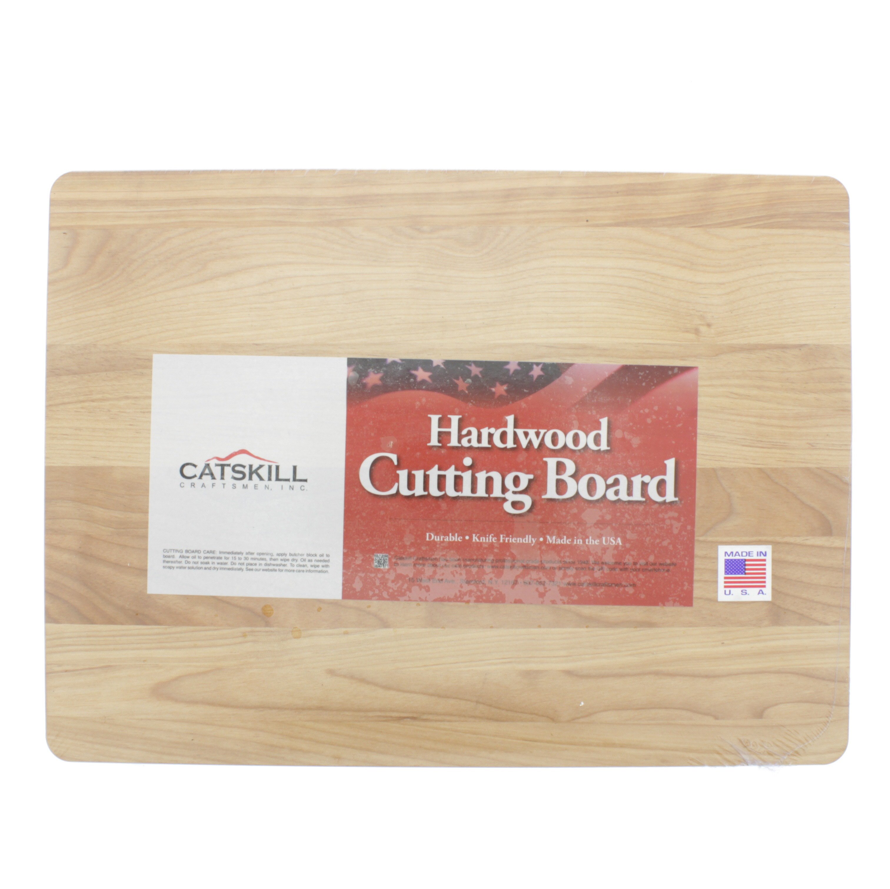 Catskill Craftsmen Pro Series Hardwood Reversible Cutting Board, 16" x