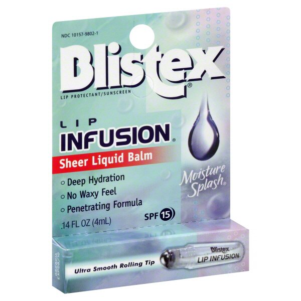 Blistex Lip Infusion Moisture Splash SPF 15 Sheer Liquid Balm - Shop