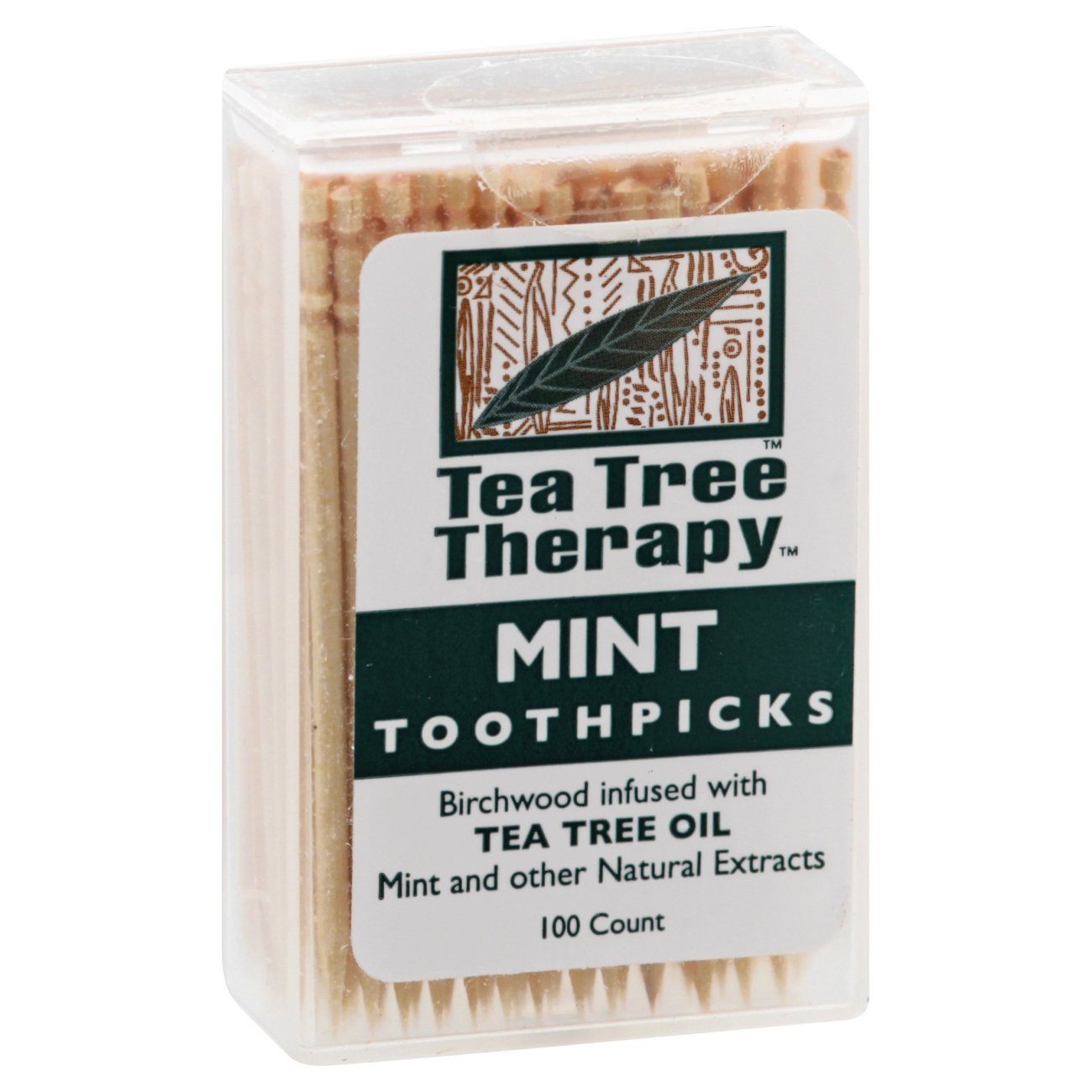 tea tree oil toothpicks