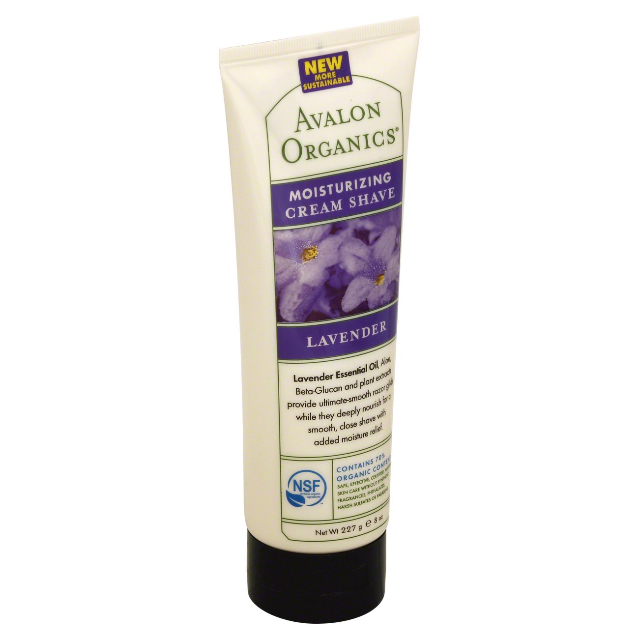 avalon organics shaving cream