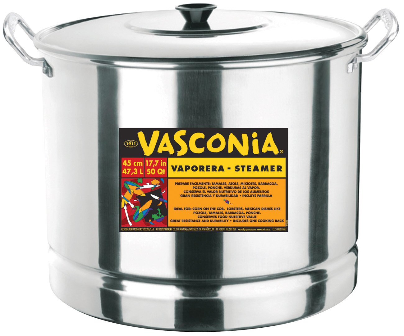 Vasconia Steamer Pot 50 Quart - Shop Cookware at H-E-B