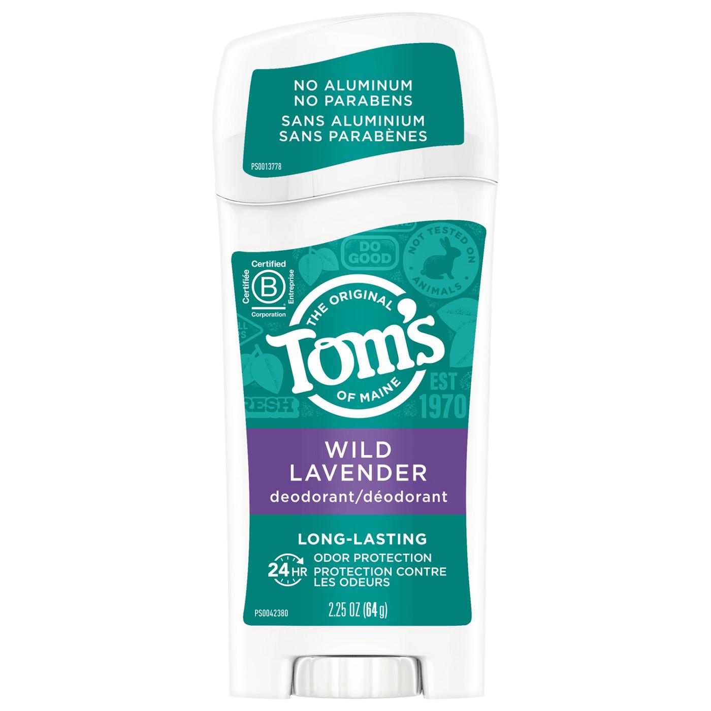 Tom's of Maine Wild Lavender Long-Lasting Stick Deodorant; image 1 of 9