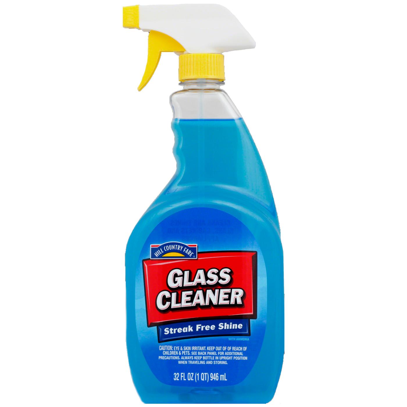 Hill Country Fare Glass Cleaner with Ammonia Spray - Shop All Purpose  Cleaners at H-E-B