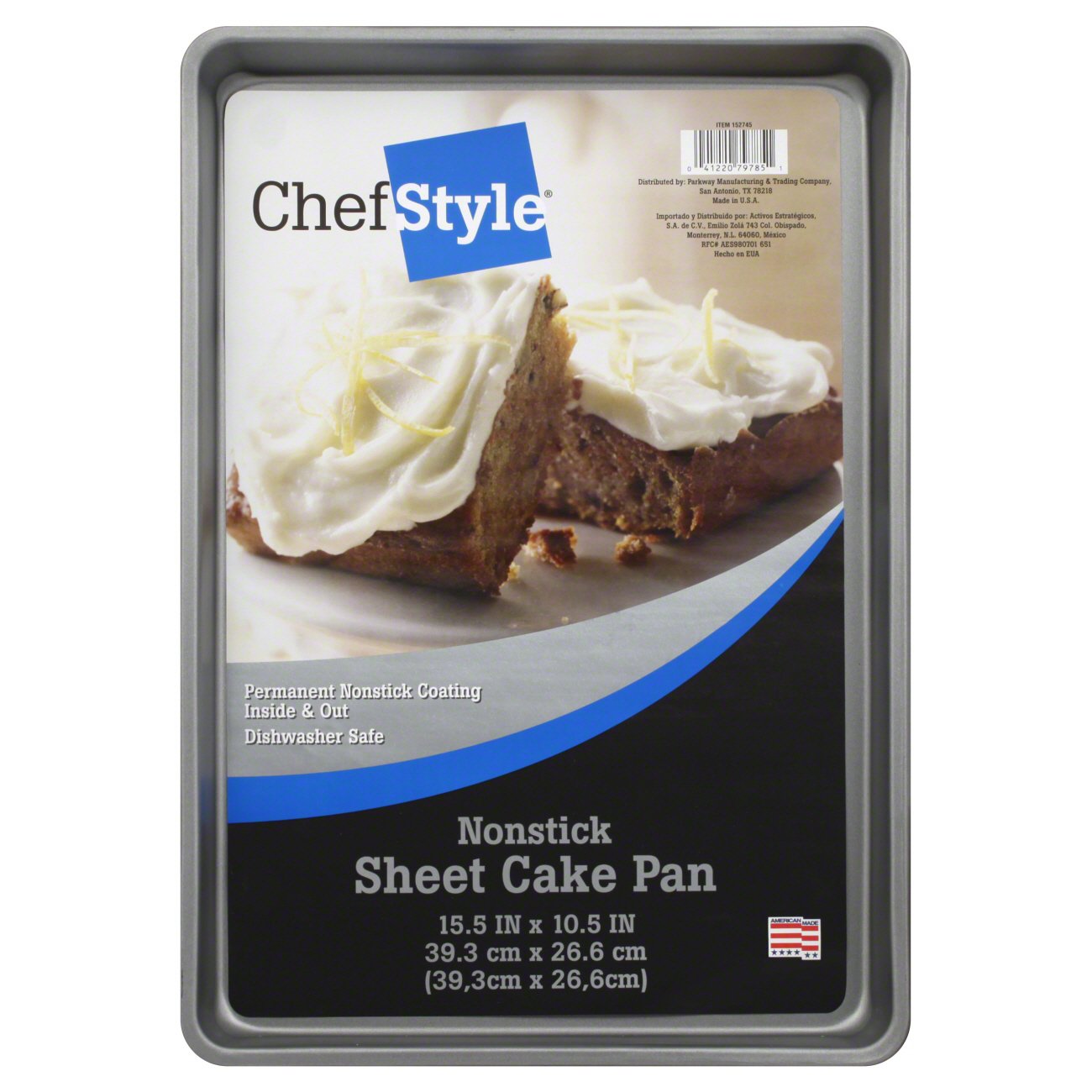 chefStyle Nonstick Sheet Cake Pan Shop Pans & Dishes at HEB